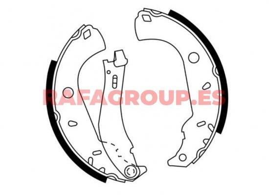 RG8139 - Brake Shoe Seat